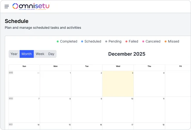 Broadcast scheduling and campaign management