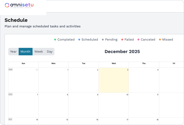 Broadcast scheduling and campaign management